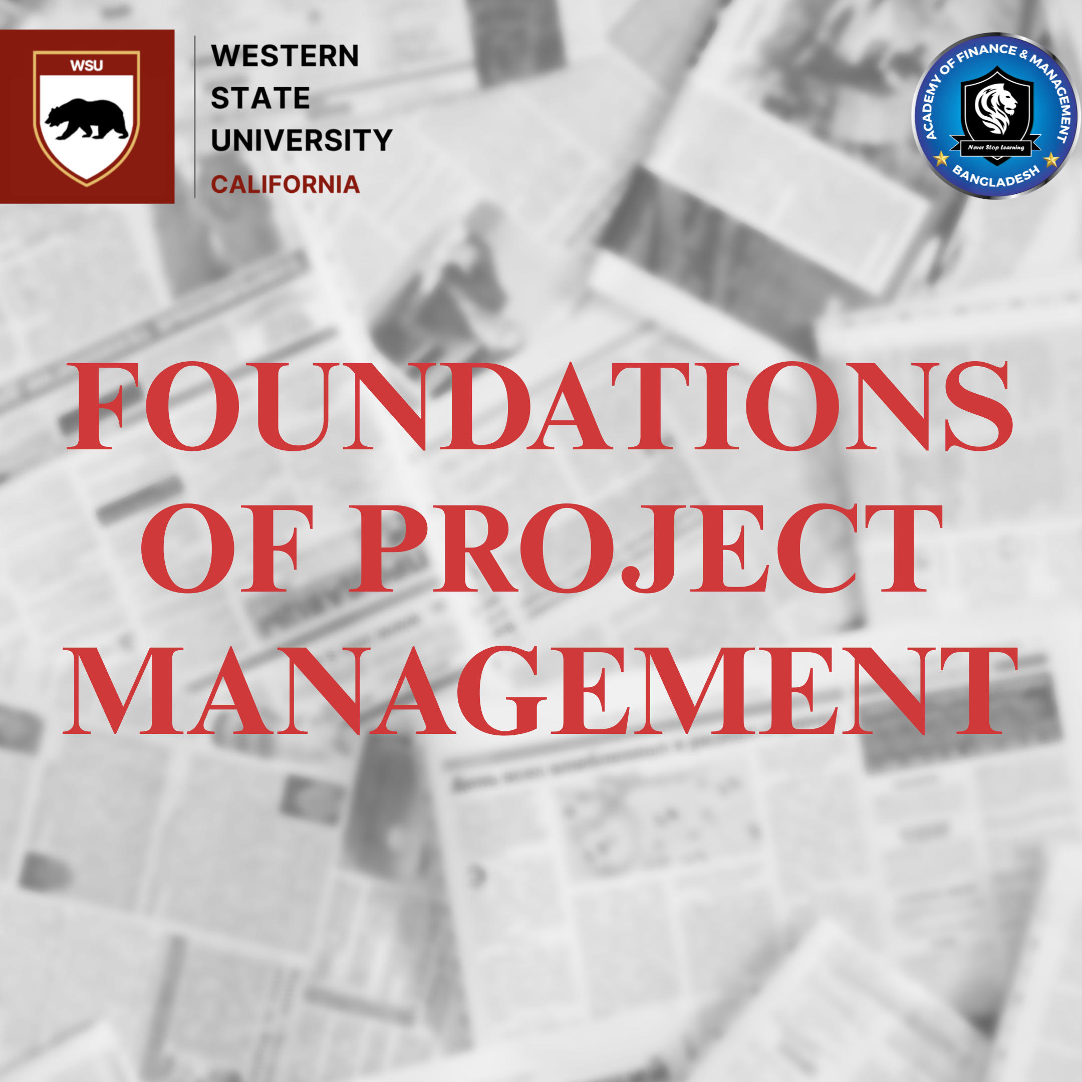 Foundations of Project Management (1) Foundations of Project Management (1)